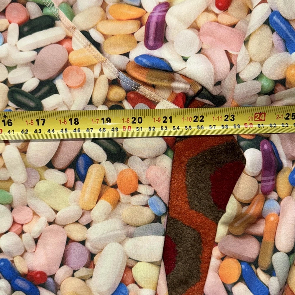 Deter Clothing Vibrant Crewneck Sweater Pills Drugs Men's Med Urban Outfitters - Picture 5 of 8